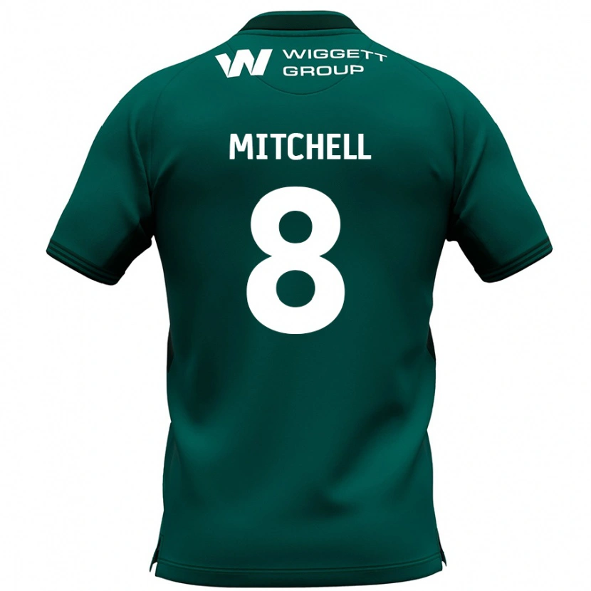 Danxen Herren Billy Mitchell #8 Grün Auswärtstrikot Trikot 2024/25 T-Shirt Schweiz