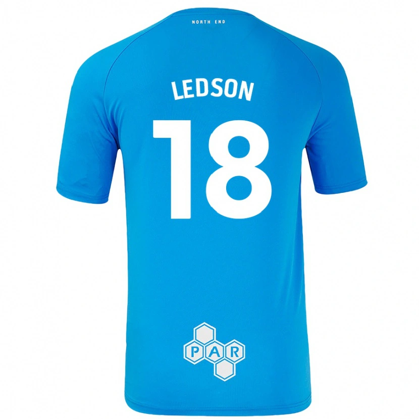 Danxen Herren Ryan Ledson #18 Himmelblau Auswärtstrikot Trikot 2024/25 T-Shirt Schweiz