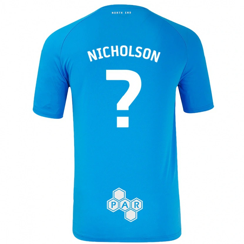 Danxen Herren Joseph Nicholson #0 Himmelblau Auswärtstrikot Trikot 2024/25 T-Shirt Schweiz
