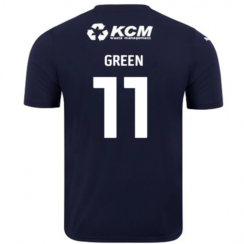 Danxen Herren Andre Green #11 Marineblau Auswärtstrikot Trikot 2024/25 T-Shirt Schweiz