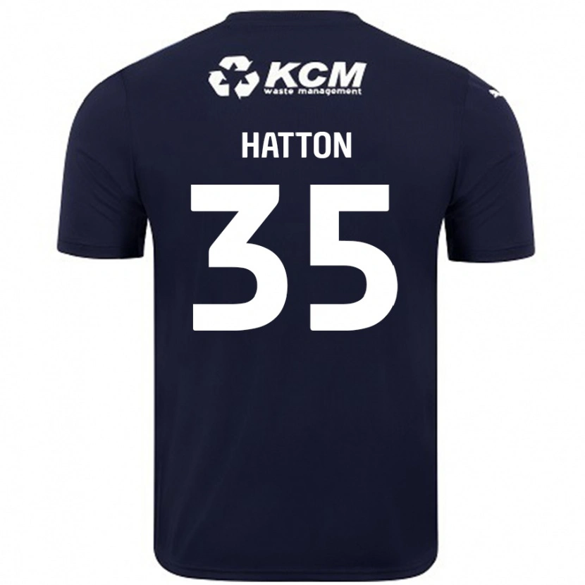 Danxen Herren Ben Hatton #35 Marineblau Auswärtstrikot Trikot 2024/25 T-Shirt Schweiz