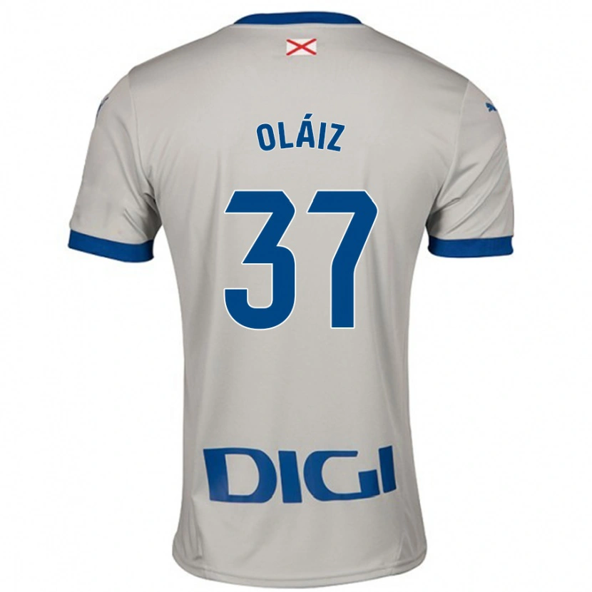 Danxen Herren Xanet Oláiz #37 Hellgrau Auswärtstrikot Trikot 2024/25 T-Shirt Schweiz