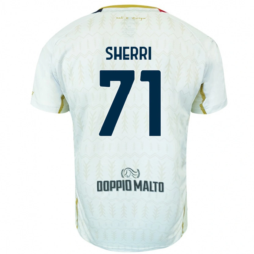 Danxen Herren Alen Sherri #71 Weiß Auswärtstrikot Trikot 2024/25 T-Shirt Schweiz