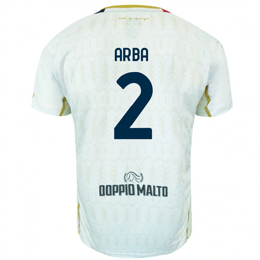 Danxen Herren Federico Arba #2 Weiß Auswärtstrikot Trikot 2024/25 T-Shirt Schweiz