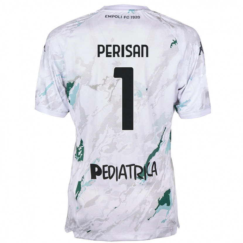 Danxen Herren Samuele Perisan #1 Grau Auswärtstrikot Trikot 2024/25 T-Shirt Schweiz