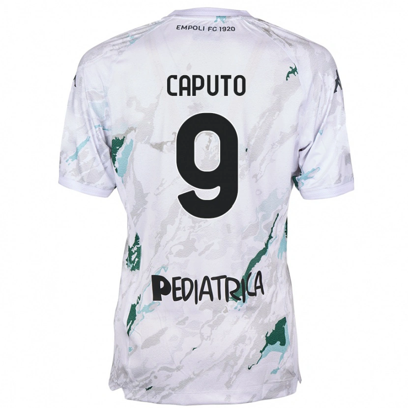 Danxen Herren Francesco Caputo #9 Grau Auswärtstrikot Trikot 2024/25 T-Shirt Schweiz