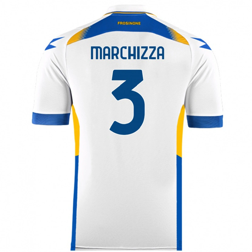 Danxen Herren Riccardo Marchizza #3 Weiß Auswärtstrikot Trikot 2024/25 T-Shirt Schweiz