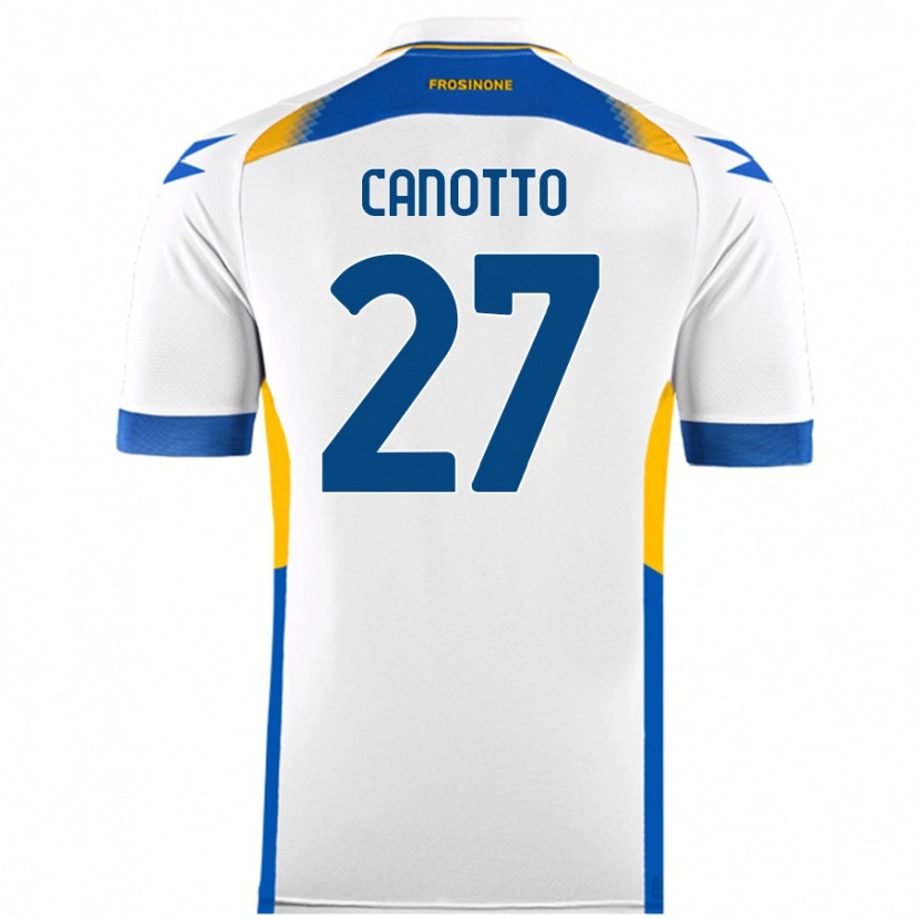 Danxen Herren Luigi Canotto #27 Weiß Auswärtstrikot Trikot 2024/25 T-Shirt Schweiz