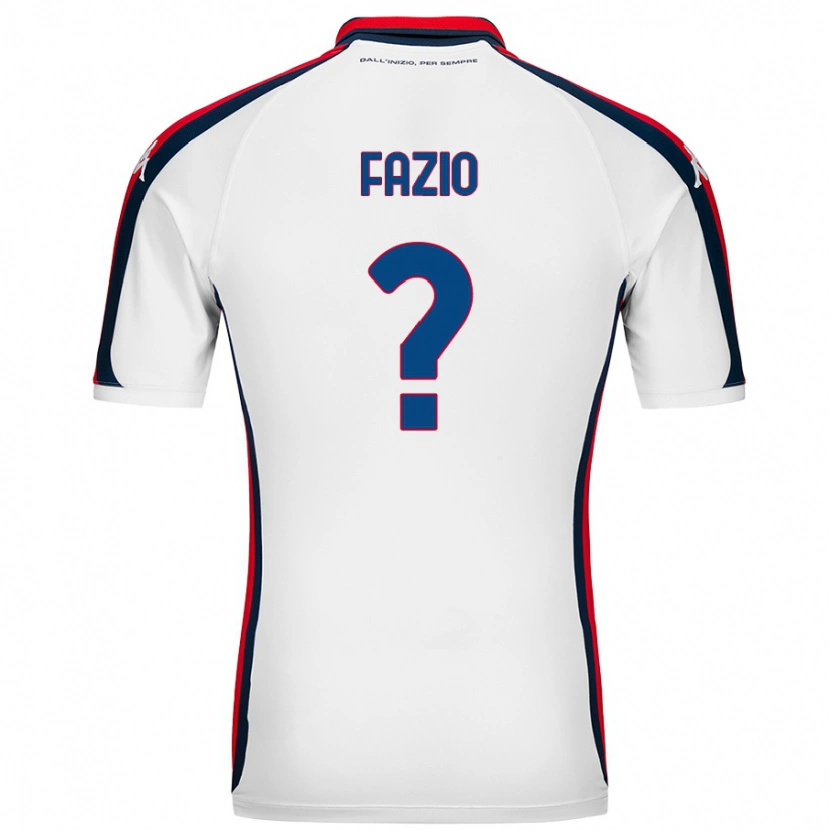 Danxen Herren Lorenzo Fazio #0 Weiß Auswärtstrikot Trikot 2024/25 T-Shirt Schweiz