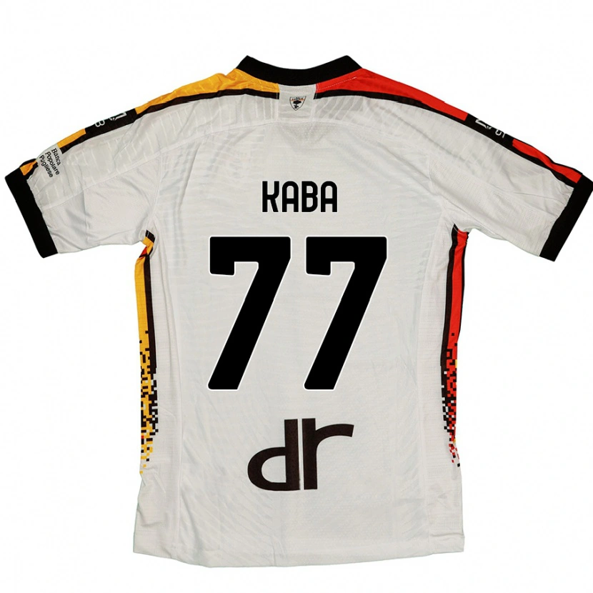 Danxen Herren Mohamed Kaba #77 Weiß Schwarz Auswärtstrikot Trikot 2024/25 T-Shirt Schweiz