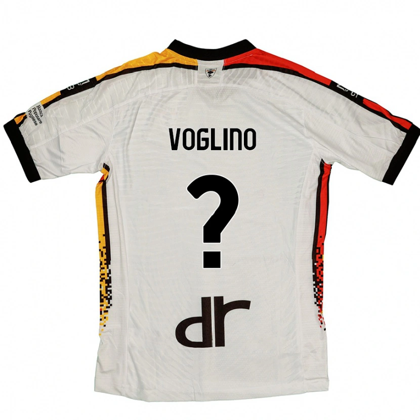 Danxen Herren Giacomo Voglino #0 Weiß Schwarz Auswärtstrikot Trikot 2024/25 T-Shirt Schweiz