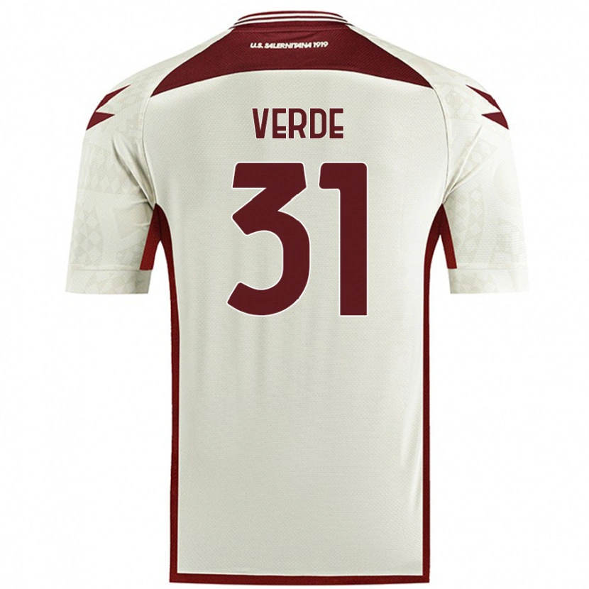 Danxen Herren Daniele Verde #31 Cremefarben Auswärtstrikot Trikot 2024/25 T-Shirt Schweiz