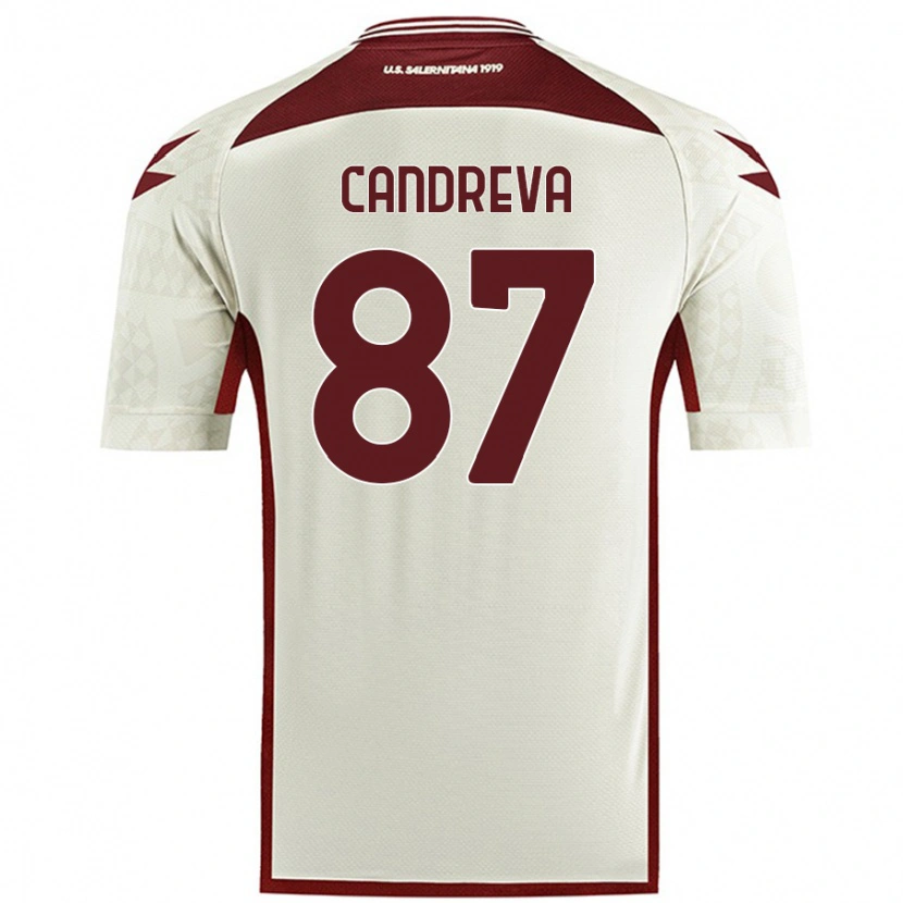 Danxen Herren Antonio Candreva #87 Cremefarben Auswärtstrikot Trikot 2024/25 T-Shirt Schweiz