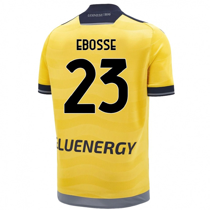 Danxen Herren Enzo Ebosse #23 Golden Auswärtstrikot Trikot 2024/25 T-Shirt Schweiz