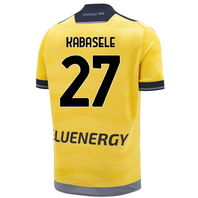 Danxen Herren Christian Kabasele #27 Golden Auswärtstrikot Trikot 2024/25 T-Shirt Schweiz