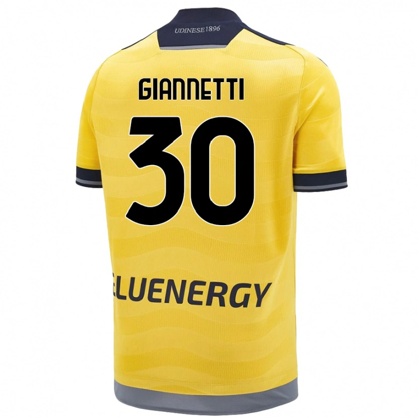 Danxen Herren Lautaro Giannetti #30 Golden Auswärtstrikot Trikot 2024/25 T-Shirt Schweiz