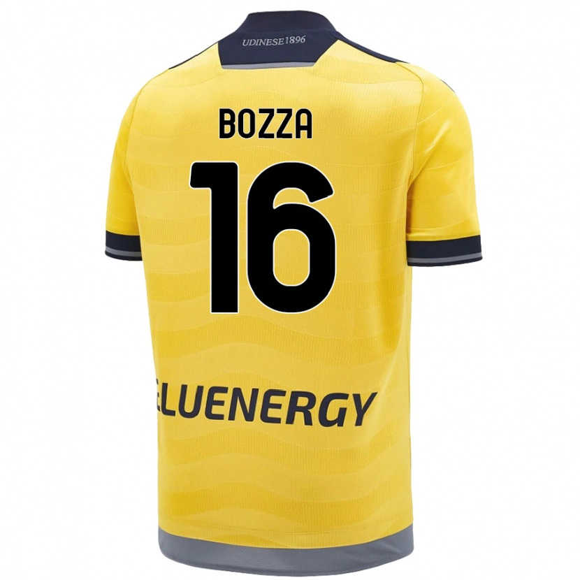 Danxen Herren Mattia Bozza #16 Golden Auswärtstrikot Trikot 2024/25 T-Shirt Schweiz