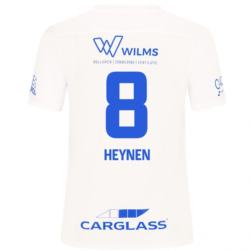 Danxen Herren Bryan Heynen #8 Weiß Auswärtstrikot Trikot 2024/25 T-Shirt Schweiz