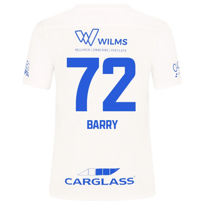 Danxen Herren Alpha Barry #72 Weiß Auswärtstrikot Trikot 2024/25 T-Shirt Schweiz