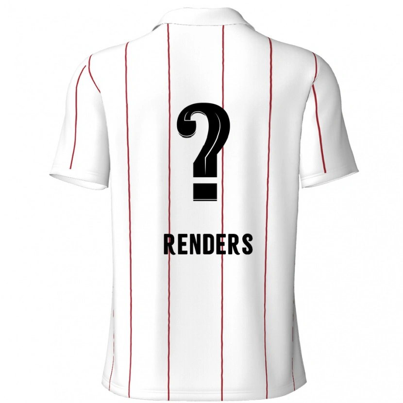 Danxen Herren Semm Renders #0 Weiß Schwarz Auswärtstrikot Trikot 2024/25 T-Shirt Schweiz