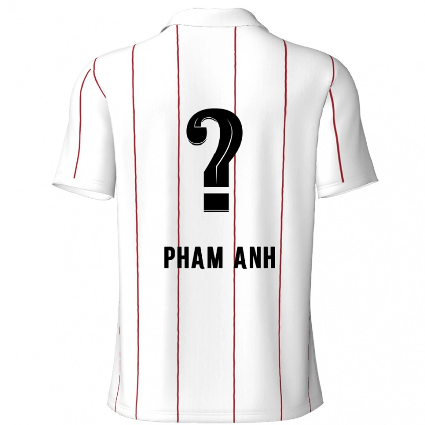 Danxen Herren Khoi Pham Anh #0 Weiß Schwarz Auswärtstrikot Trikot 2024/25 T-Shirt Schweiz