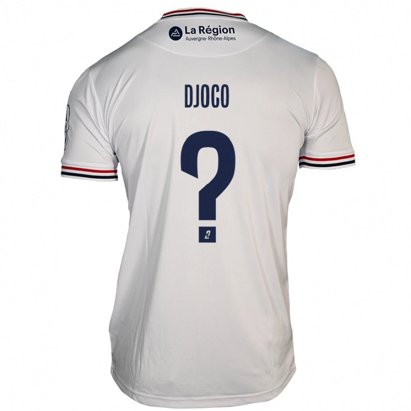 Danxen Herren Ouparine Djoco #0 Weiß Auswärtstrikot Trikot 2024/25 T-Shirt Schweiz