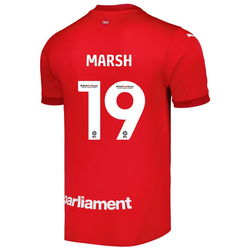 Danxen Damen Aiden Marsh #19 Rot Heimtrikot Trikot 2024/25 T-Shirt Schweiz