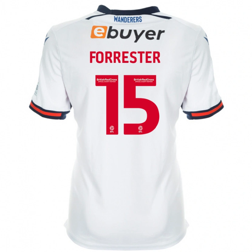 Danxen Damen Will Forrester #15 Weiß Heimtrikot Trikot 2024/25 T-Shirt Schweiz