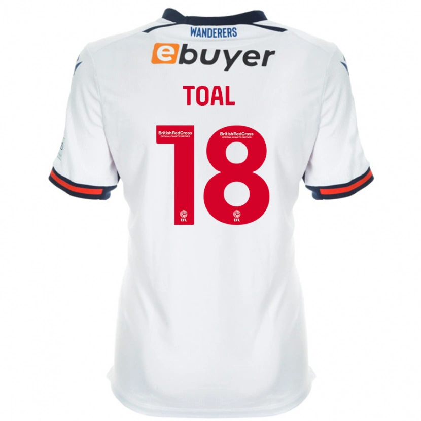 Danxen Damen Eoin Toal #18 Weiß Heimtrikot Trikot 2024/25 T-Shirt Schweiz