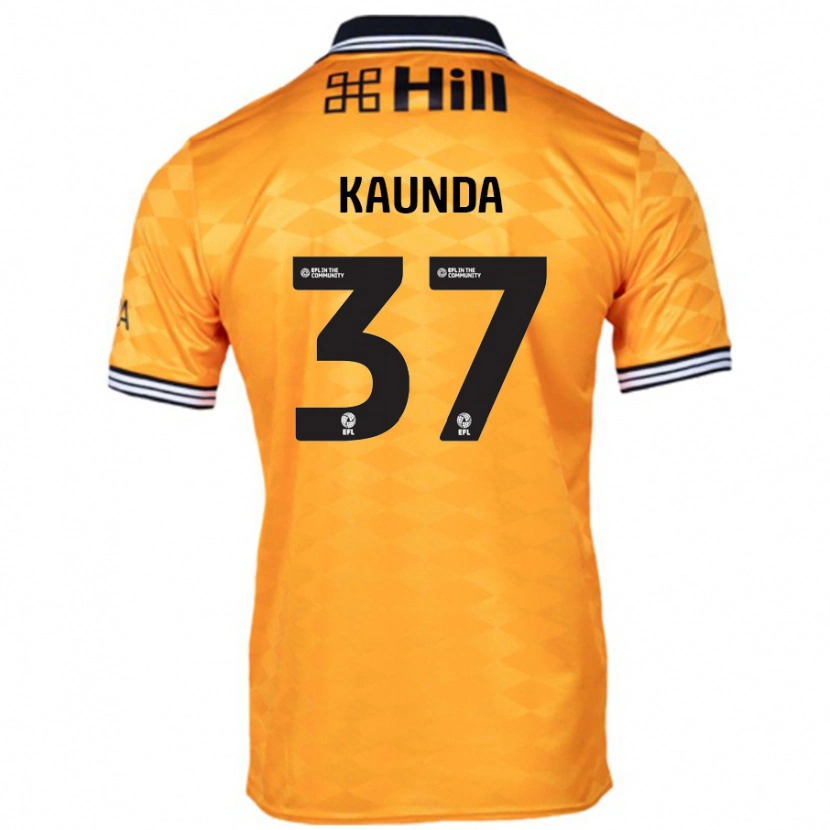 Danxen Damen Amaru Kaunda #37 Orange Heimtrikot Trikot 2024/25 T-Shirt Schweiz