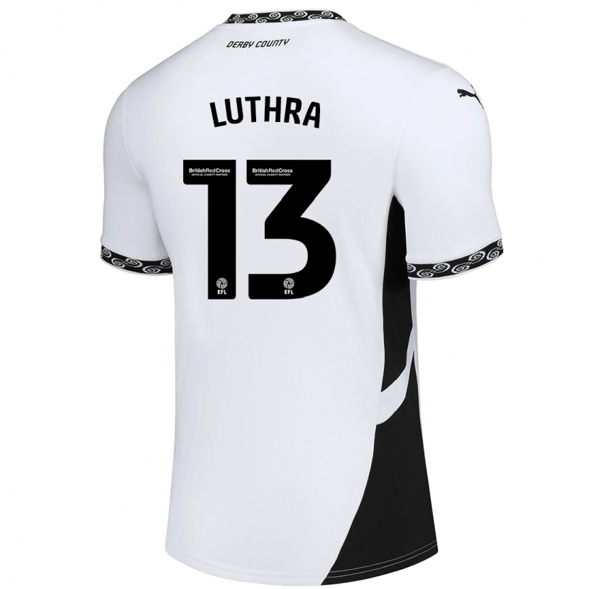 Danxen Damen Rohan Luthra #13 Weiß Schwarz Heimtrikot Trikot 2024/25 T-Shirt Schweiz