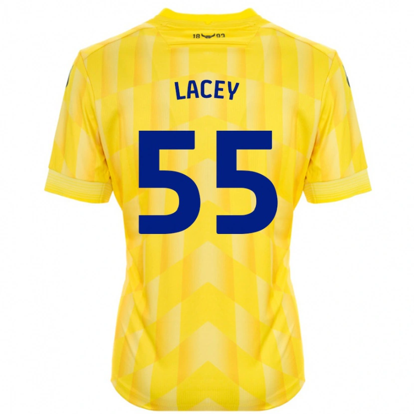 Danxen Damen Aaron Lacey #55 Gelb Heimtrikot Trikot 2024/25 T-Shirt Schweiz