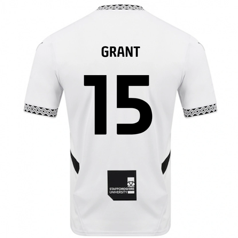 Danxen Damen Conor Grant #15 Weiß Heimtrikot Trikot 2024/25 T-Shirt Schweiz
