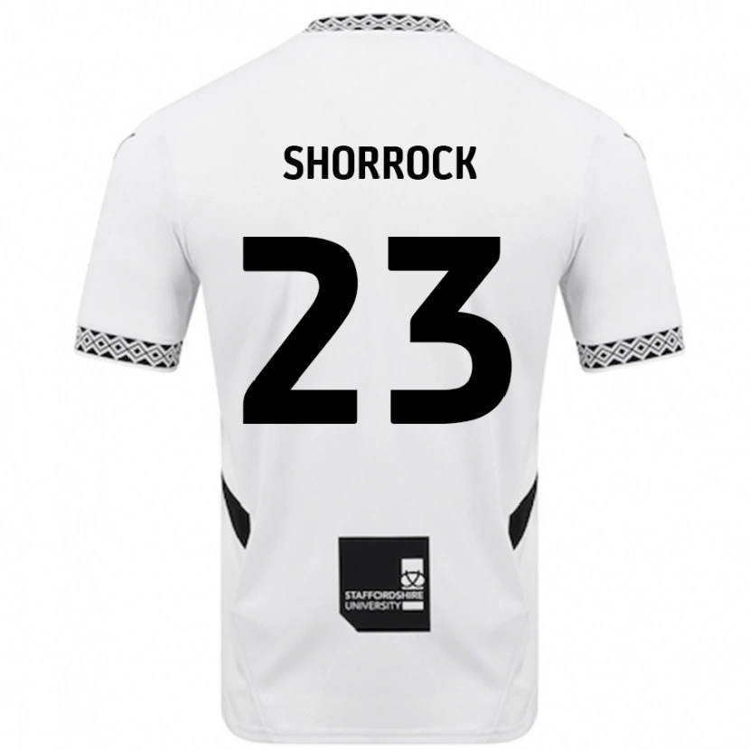 Danxen Damen Jack Shorrock #23 Weiß Heimtrikot Trikot 2024/25 T-Shirt Schweiz