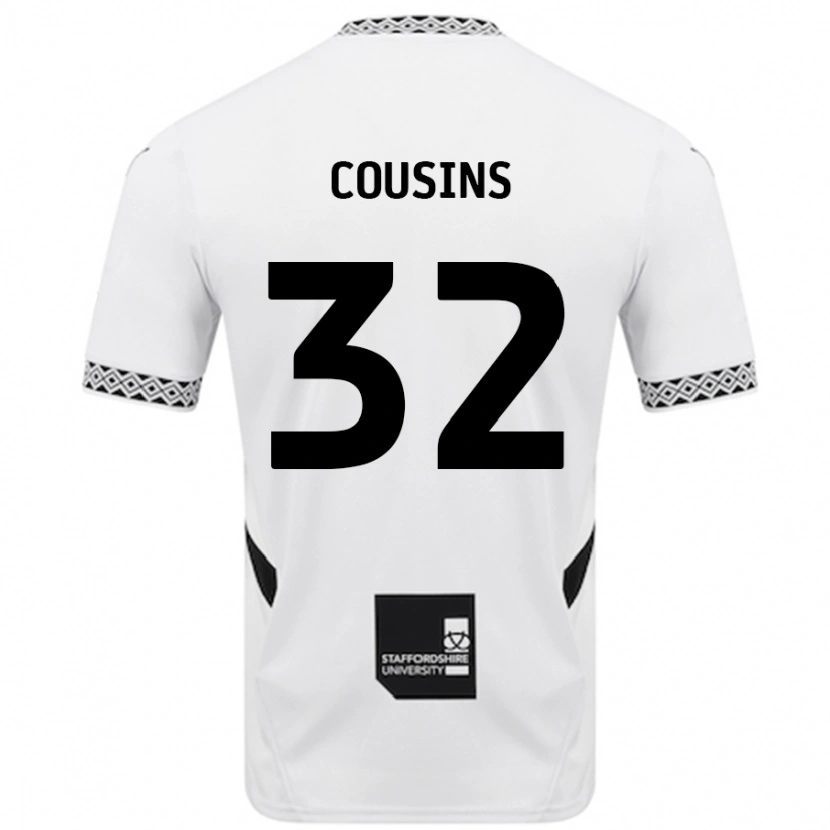 Danxen Damen Logan Cousins #32 Weiß Heimtrikot Trikot 2024/25 T-Shirt Schweiz