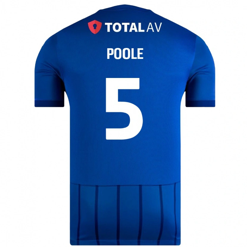 Danxen Damen Regan Poole #5 Blau Heimtrikot Trikot 2024/25 T-Shirt Schweiz