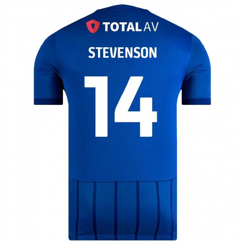 Danxen Damen Ben Stevenson #14 Blau Heimtrikot Trikot 2024/25 T-Shirt Schweiz