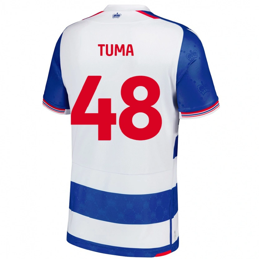Danxen Damen Basil Tuma #48 Blau Weiß Heimtrikot Trikot 2024/25 T-Shirt Schweiz