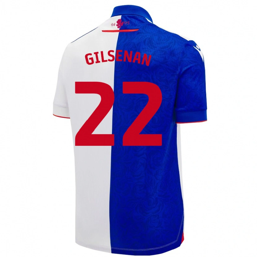 Danxen Damen Zak Gilsenan #22 Himmelblau Weiß Heimtrikot Trikot 2024/25 T-Shirt Schweiz
