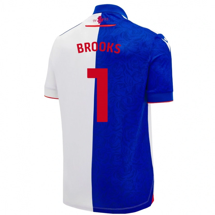 Danxen Damen Alexandra Brooks #1 Himmelblau Weiß Heimtrikot Trikot 2024/25 T-Shirt Schweiz