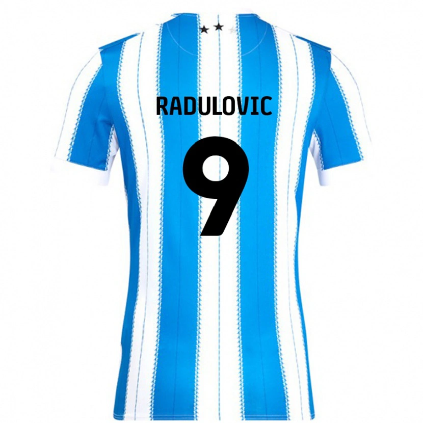 Danxen Damen Bojan Radulovic #9 Blau Weiß Heimtrikot Trikot 2024/25 T-Shirt Schweiz