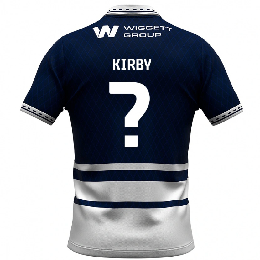 Danxen Damen Archie Kirby #0 Marineblau Weiß Heimtrikot Trikot 2024/25 T-Shirt Schweiz