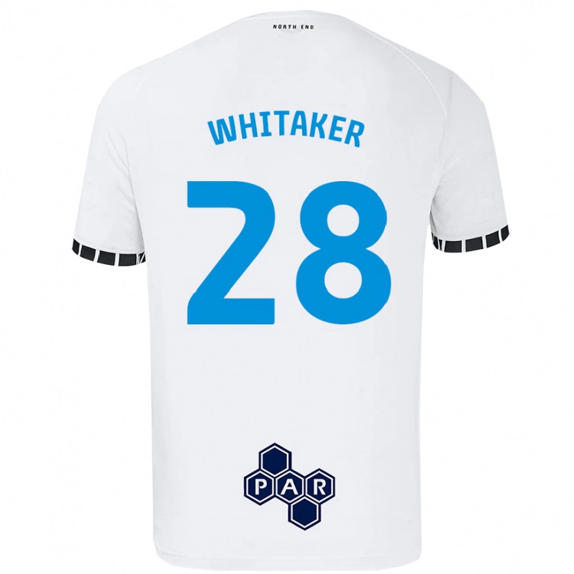 Danxen Damen Eve Whitaker #28 Weiß Heimtrikot Trikot 2024/25 T-Shirt Schweiz