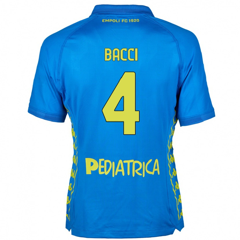 Danxen Damen Jacopo Bacci #4 Blau Heimtrikot Trikot 2024/25 T-Shirt Schweiz