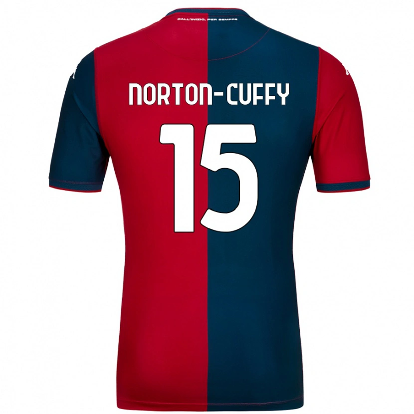 Danxen Damen Brooke Norton-Cuffy #15 Rot Dunkelblau Heimtrikot Trikot 2024/25 T-Shirt Schweiz