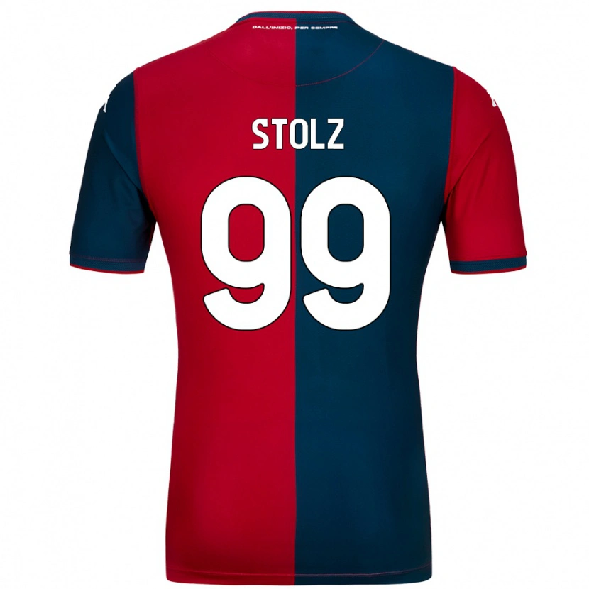 Danxen Damen Franz Stolz #99 Rot Dunkelblau Heimtrikot Trikot 2024/25 T-Shirt Schweiz