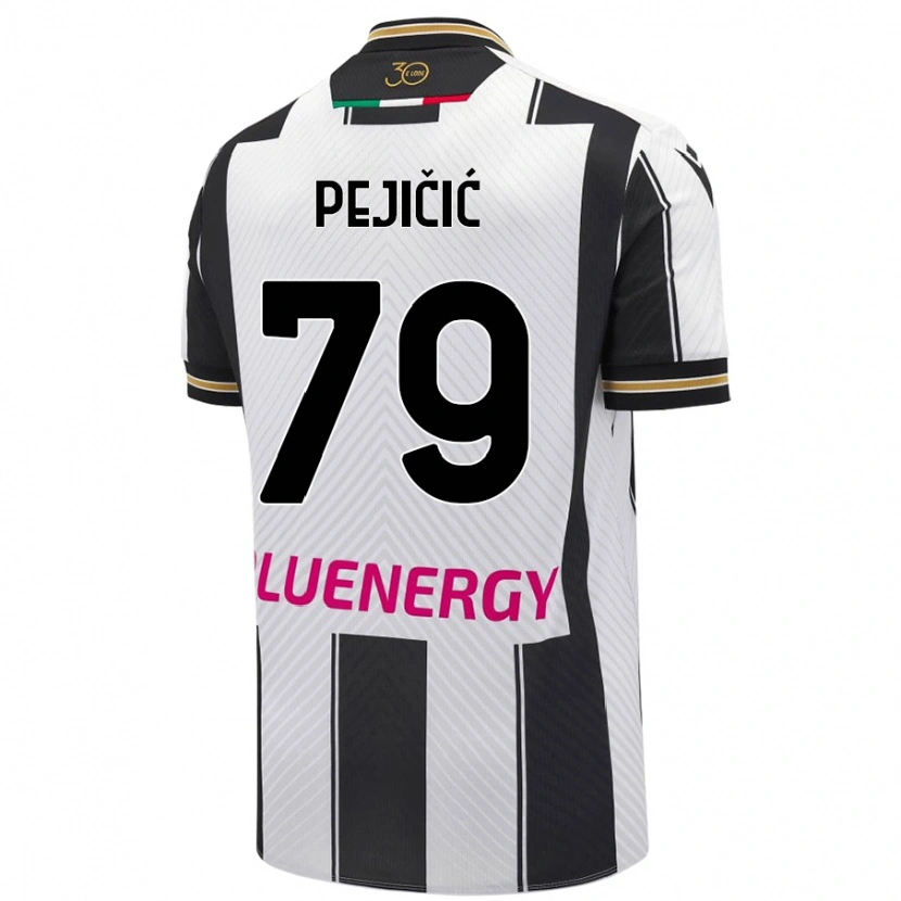 Danxen Damen David Pejičić #79 Weiß Schwarz Heimtrikot Trikot 2024/25 T-Shirt Schweiz
