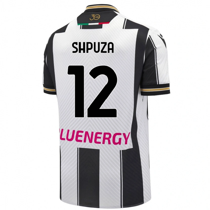 Danxen Damen Kleo Shpuza #12 Weiß Schwarz Heimtrikot Trikot 2024/25 T-Shirt Schweiz