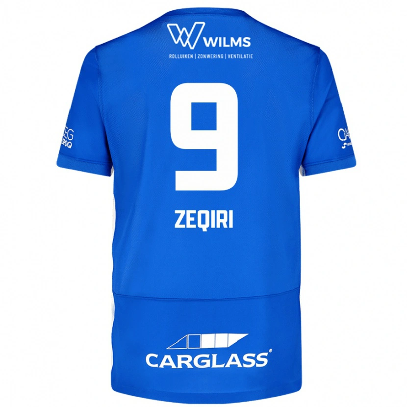 Danxen Damen Andi Zeqiri #9 Blau Heimtrikot Trikot 2024/25 T-Shirt Schweiz