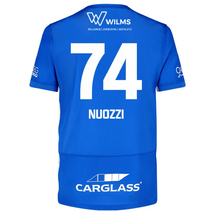 Danxen Damen Cédric Nuozzi #74 Blau Heimtrikot Trikot 2024/25 T-Shirt Schweiz